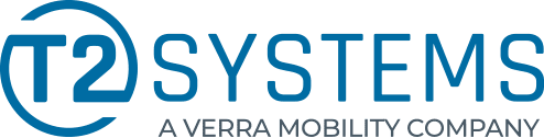 T2 Systems A Verra Mobility Logo | Blue Stream | Case Studies