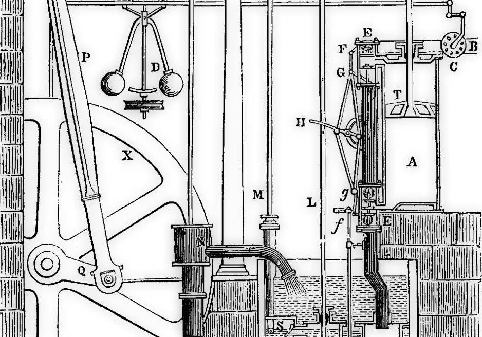 Historical steam-powered machinery