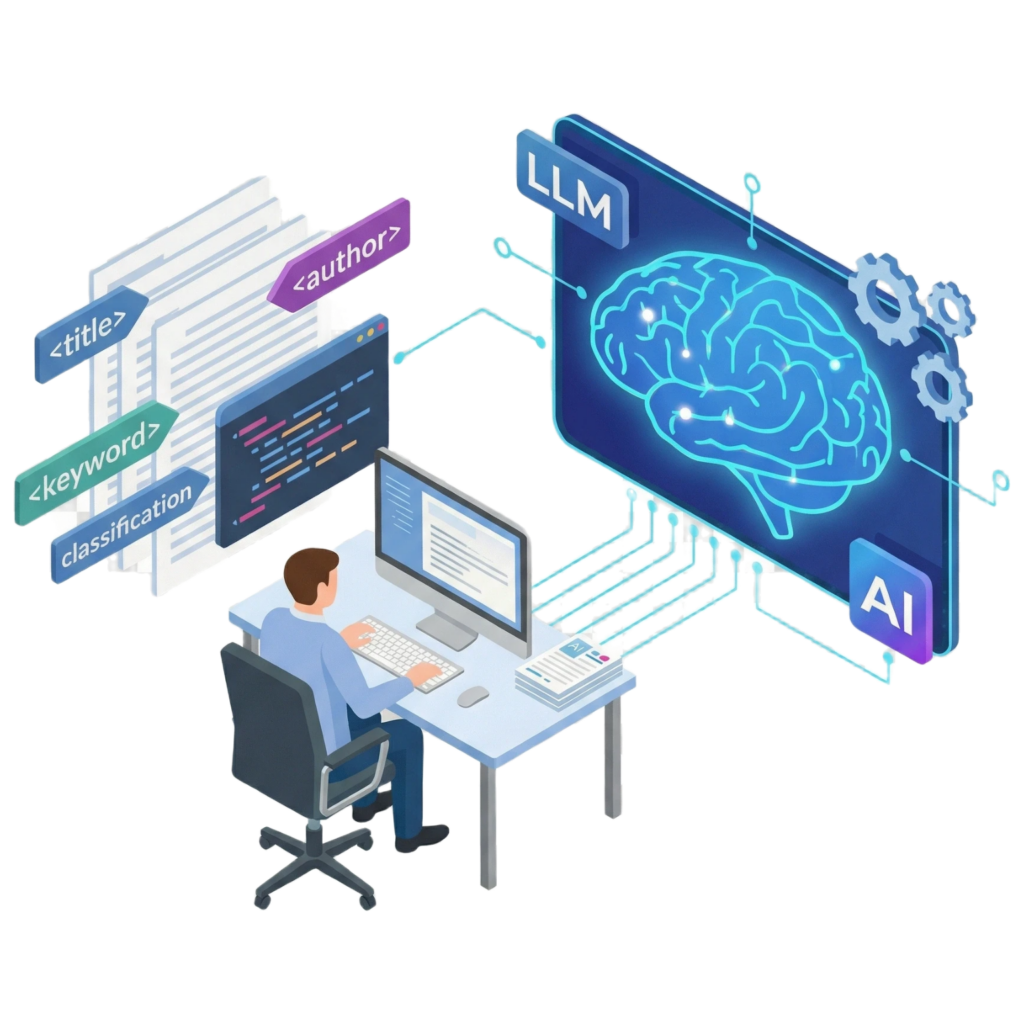 Advanced Metadata Strategies in an AI World Icon | AI | Bluestream